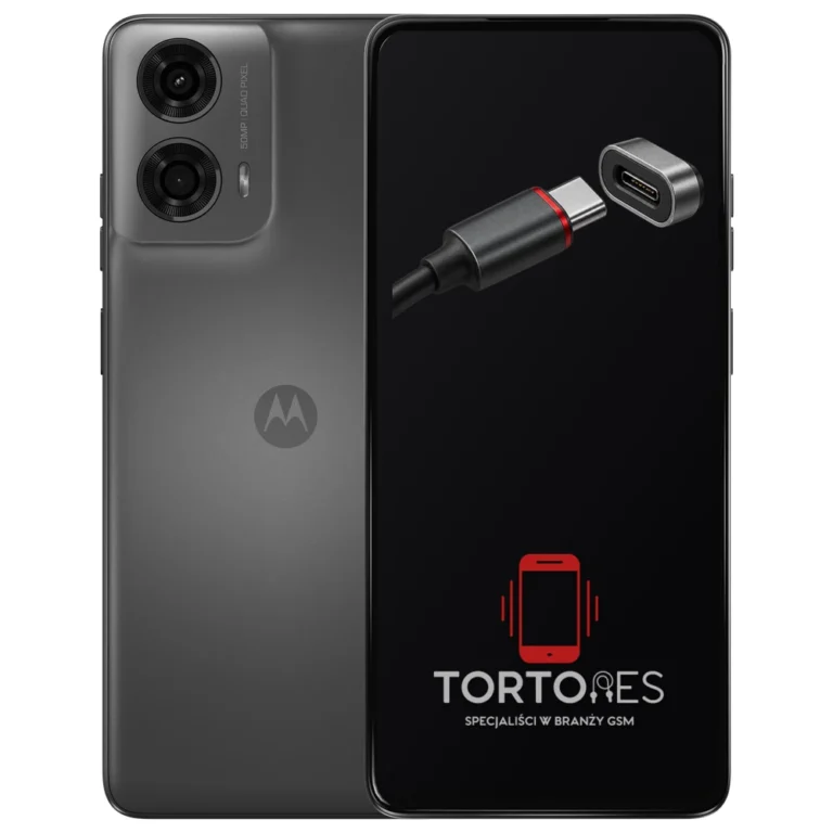 Motorola Moto G24 Power z ilustracją złącza ładowania - naprawa złącza ładowania