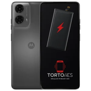 Motorola Moto G24 Power z ilustracją baterii - wymiana baterii