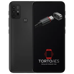 Motorola Moto G30 z ilustracją złącza ładowania - naprawa złącza ładowania