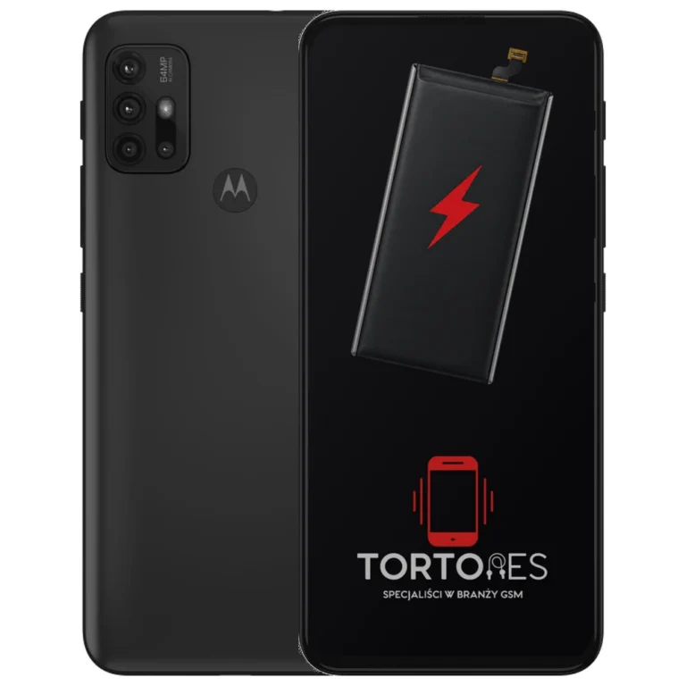 Motorola Moto G30 z ilustracją baterii - wymiana baterii
