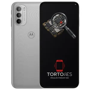 Motorola Moto G31 z symbolem diagnostyki - diagnoza telefonu