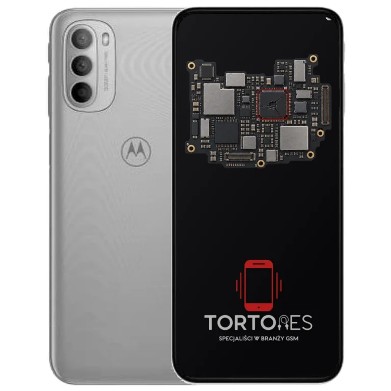 Motorola Moto G31 z ilustracją płyty głównej - naprawa płyty głównej