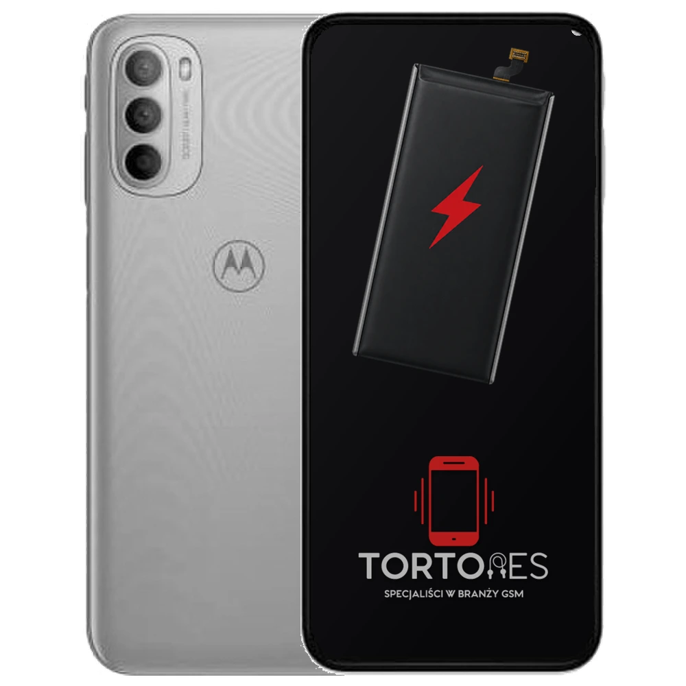 Motorola Moto G31 z ilustracją baterii - wymiana baterii