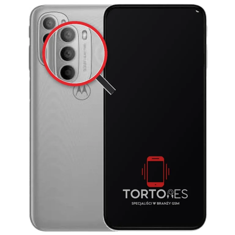 Motorola Moto G31 z lupą na tylnych aparatach - wymiana tylnej kamery