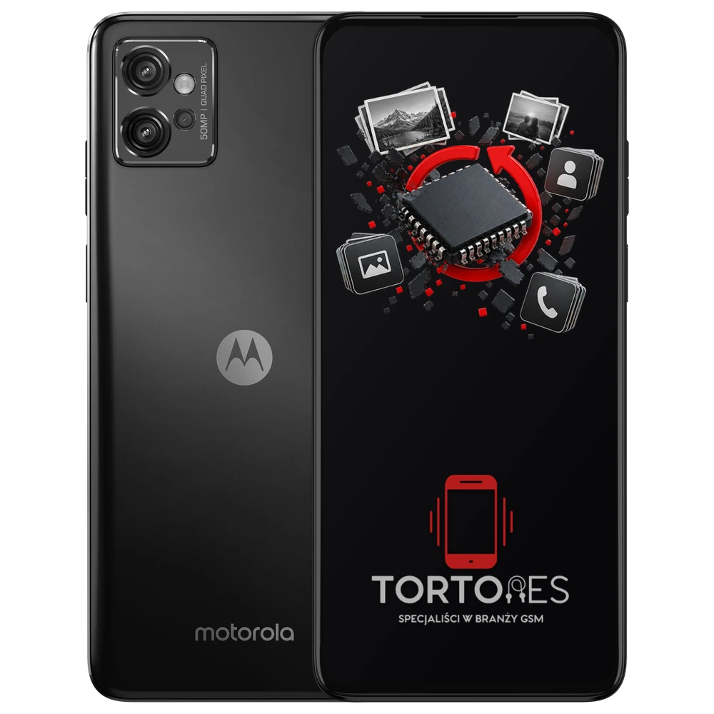 Motorola Moto G32 z ilustracją odzyskiwania danych - odzyskiwanie danych