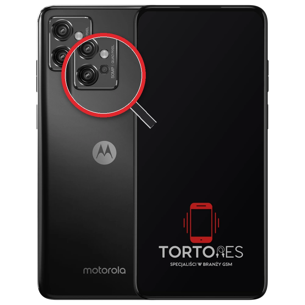 Motorola Moto G32 z lupą na tylnych aparatach - wymiana tylnej kamery