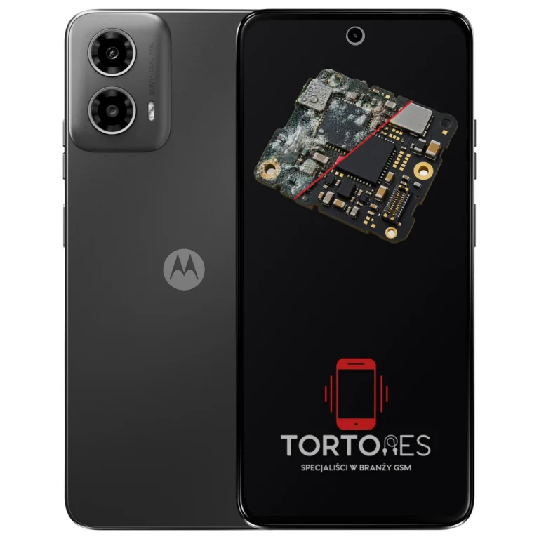 Motorola Moto G34 5G z ilustracją zalania - czyszczenie po zalaniu