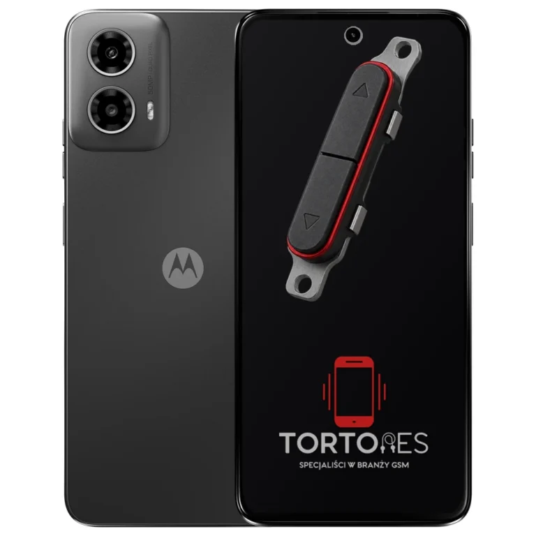 Motorola Moto G34 5G z symbolem przycisków - naprawa przycisków włączania i głośności