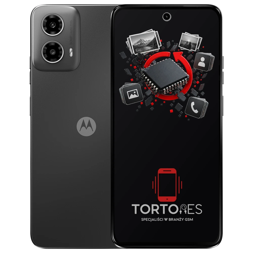 Motorola Moto G34 5G z ilustracją odzyskiwania danych - odzyskiwanie danych