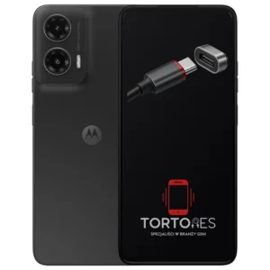 Motorola Moto G35 5G z ilustracją złącza ładowania - naprawa złącza ładowania