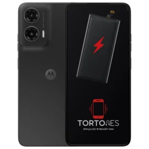 Motorola Moto G35 5G z ilustracją baterii - wymiana baterii