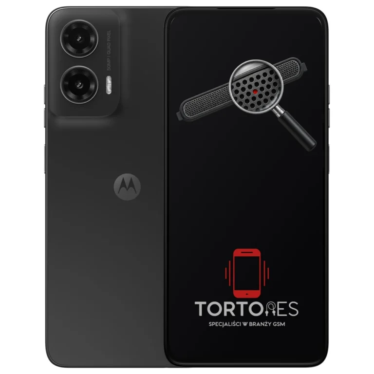 Motorola Moto G35 5G z symbolem głośnika rozmów - wymiana głośnika rozmów
