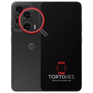 Motorola Moto G35 5G z lupą na tylnych aparatach - wymiana tylnej kamery