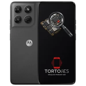 Motorola Moto G37 Power z symbolem diagnostyki - diagnoza telefonu