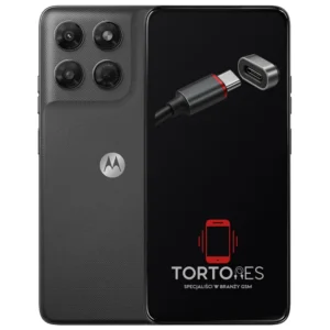 Motorola Moto G37 Power z ilustracją złącza ładowania - naprawa złącza ładowania