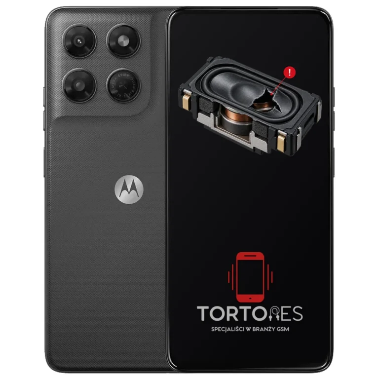 Motorola Moto G37 Power z symbolem głośnika multimedialnego - wymiana głośnika multimedialnego