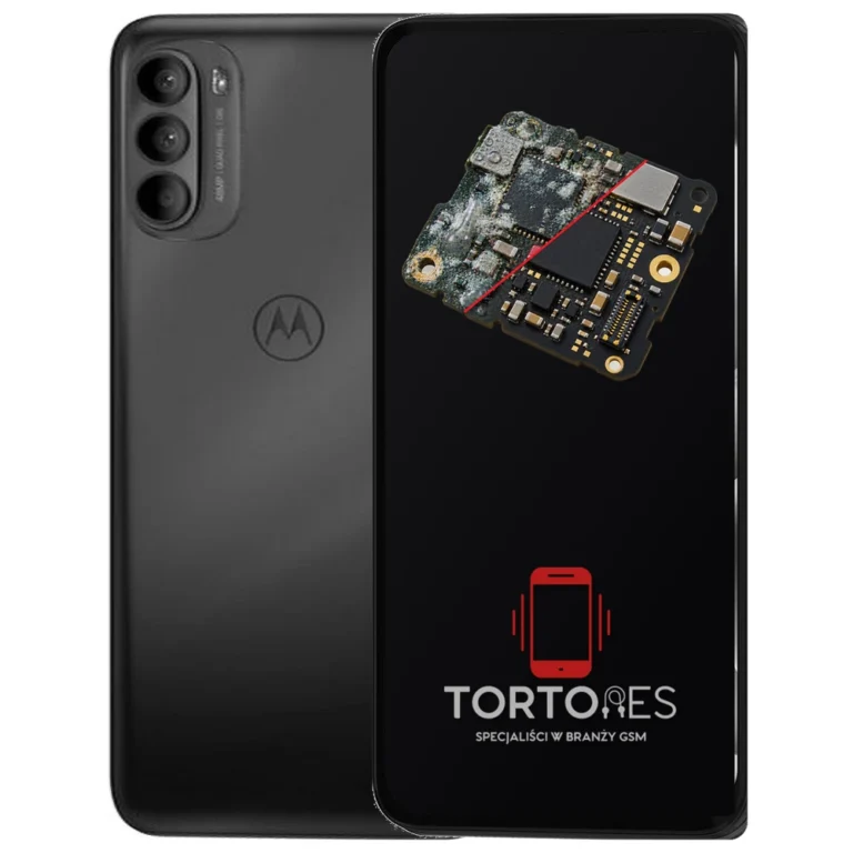 Motorola Moto G41 z ilustracją zalania - czyszczenie po zalaniu