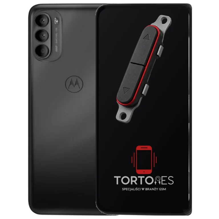 Motorola Moto G41 z symbolem przycisków - naprawa przycisków włączania i głośności