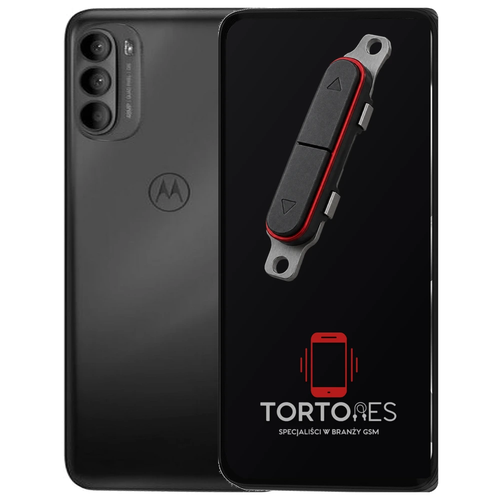 Motorola Moto G41 z symbolem przycisków - naprawa przycisków włączania i głośności