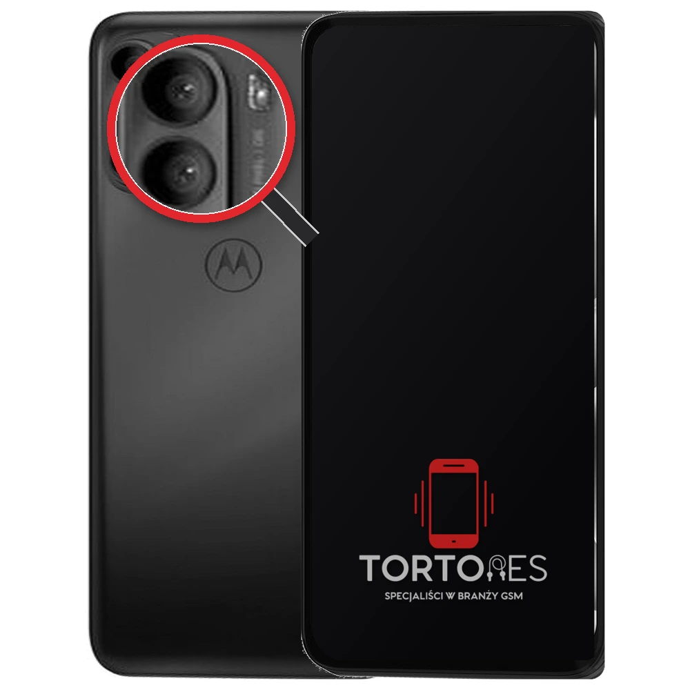 Motorola Moto G41 z lupą na tylnych aparatach - wymiana tylnej kamery