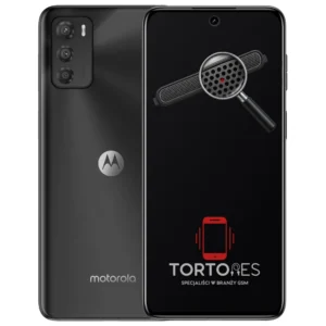 Motorola Moto G42 z symbolem głośnika rozmów - wymiana głośnika rozmów