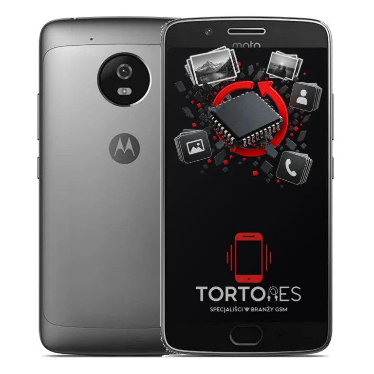 Motorola Moto G5 z ilustracją odzyskiwania danych - odzyskiwanie danych