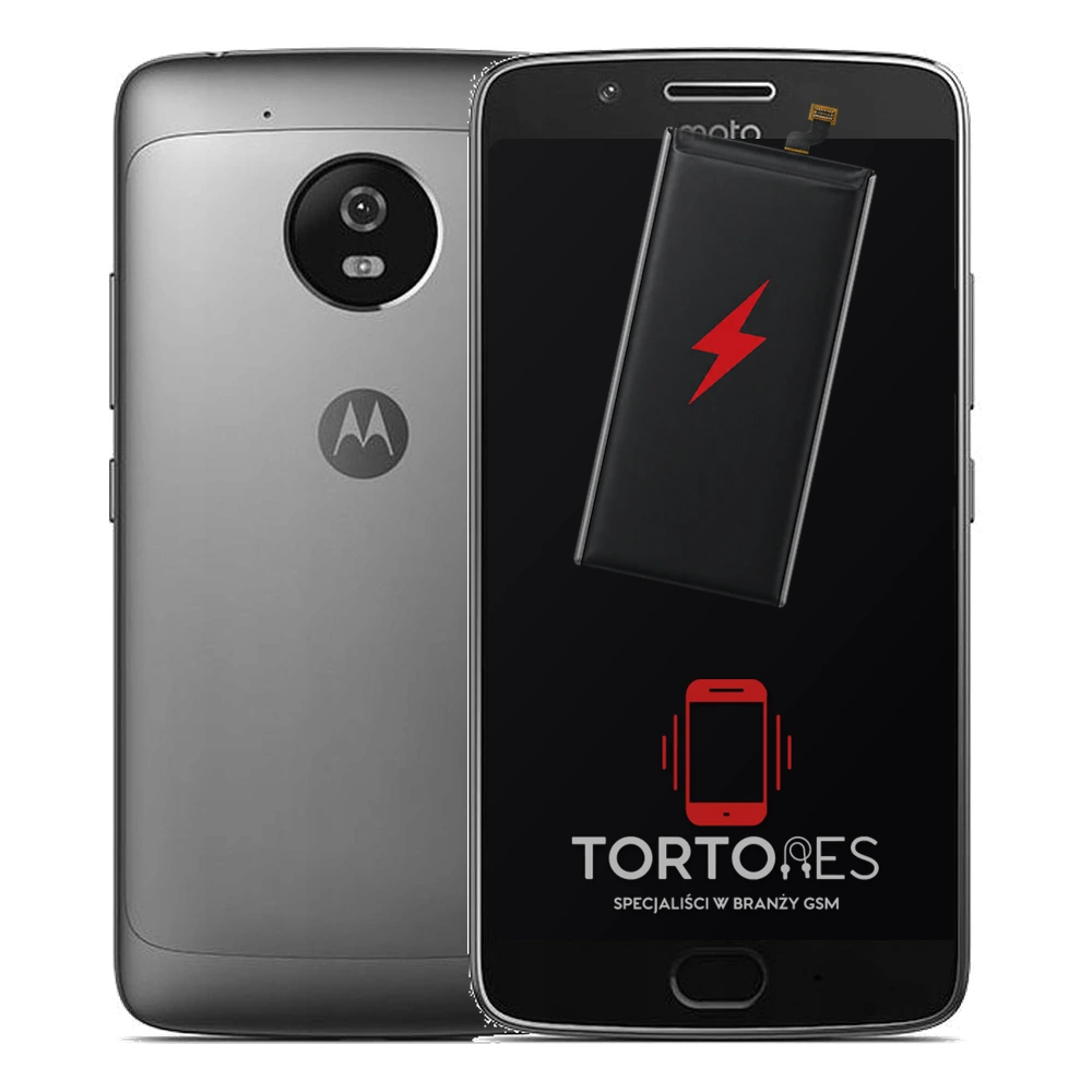 Motorola Moto G5 z ilustracją baterii - wymiana baterii