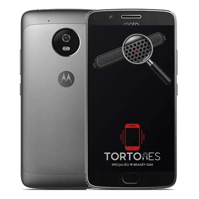 Motorola Moto G5 z symbolem głośnika rozmów - wymiana głośnika rozmów
