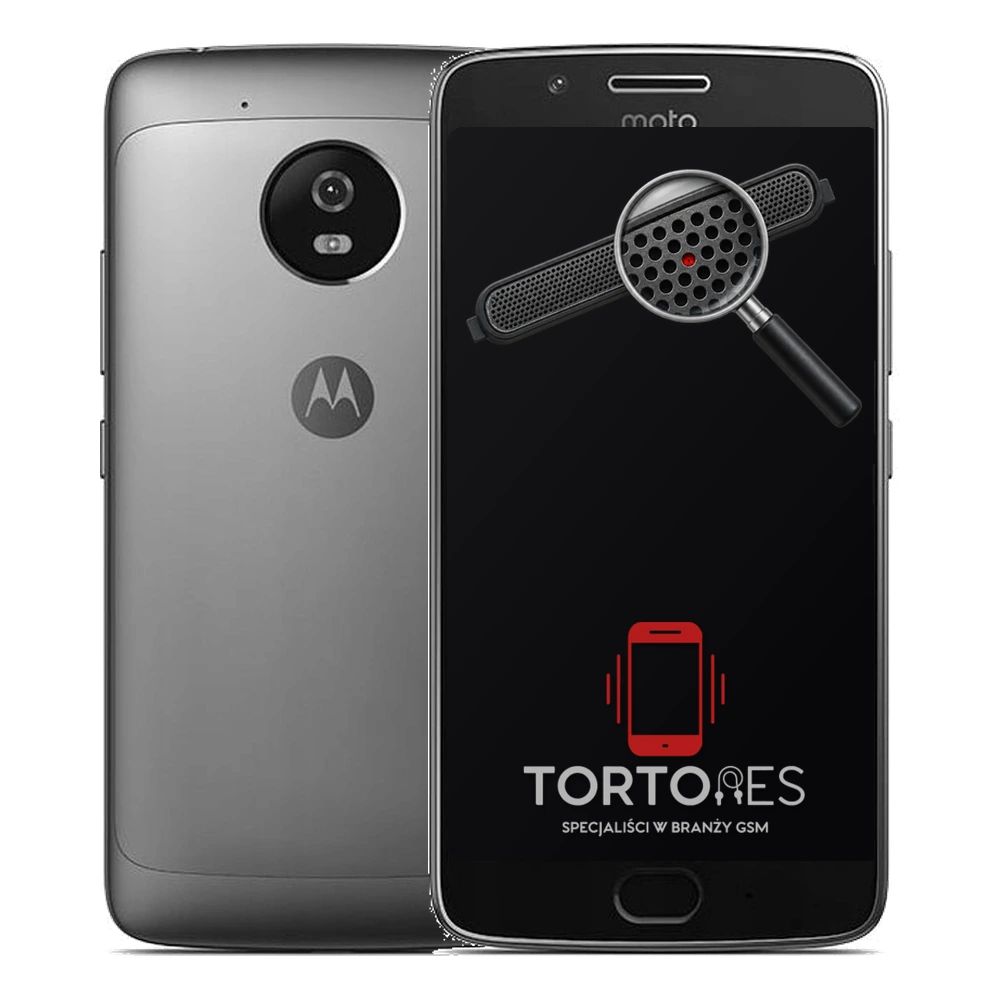 Motorola Moto G5 z symbolem głośnika rozmów - wymiana głośnika rozmów