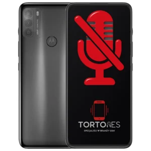 Motorola Moto G50 z symbolem mikrofonu - naprawa mikrofonu