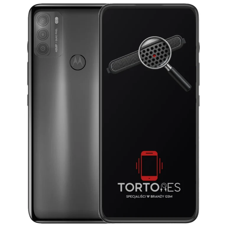 Motorola Moto G50 z symbolem głośnika rozmów - wymiana głośnika rozmów