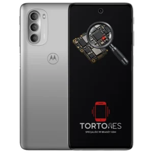 Motorola Moto G51 5G z symbolem diagnostyki - diagnoza telefonu