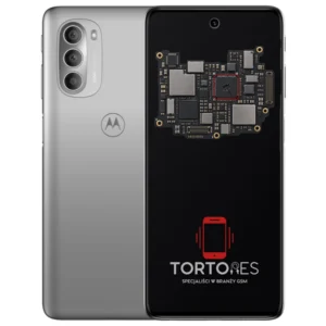 Motorola Moto G51 5G z ilustracją płyty głównej - naprawa płyty głównej