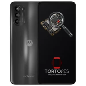 Motorola Moto G52 z symbolem diagnostyki - diagnoza telefonu