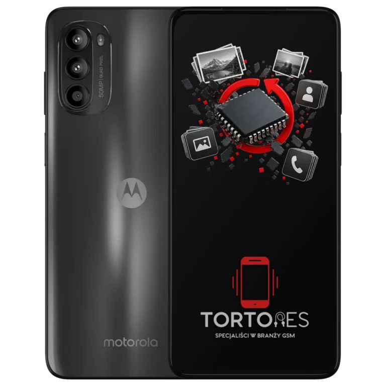 Motorola Moto G52 z ilustracją odzyskiwania danych - odzyskiwanie danych