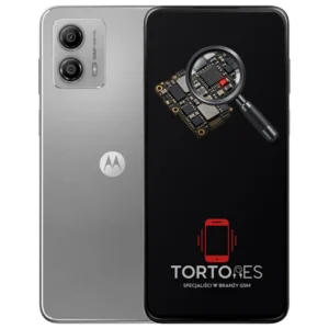 Motorola Moto G53 5G z symbolem diagnostyki - diagnoza telefonu