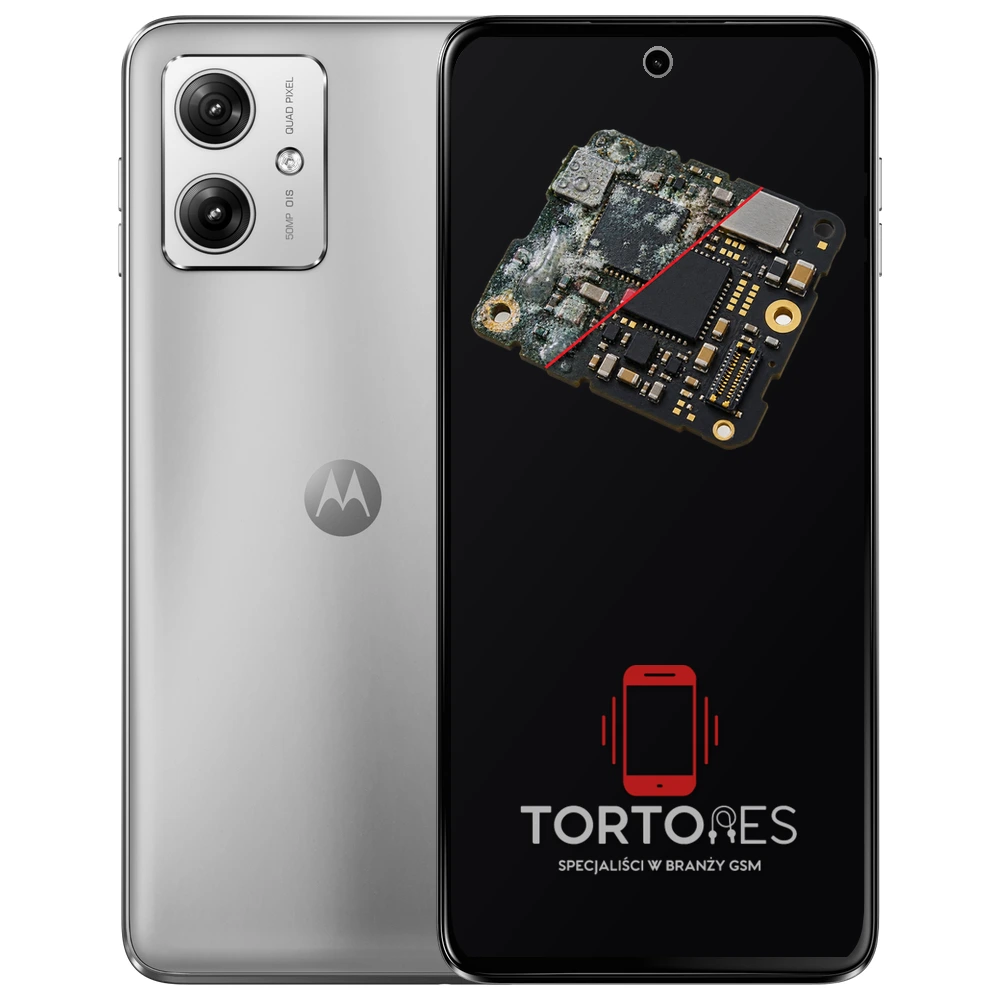 Motorola Moto G54 5G Power Edition z ilustracją zalania - czyszczenie po zalaniu