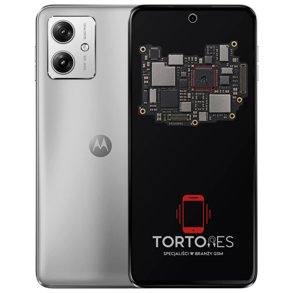 Motorola Moto G54 5G Power Edition z ilustracją płyty głównej - naprawa płyty głównej