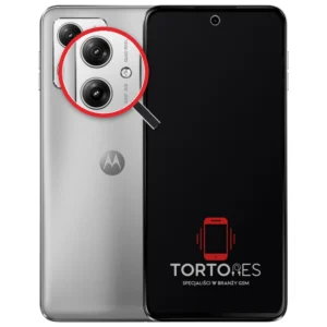 Motorola Moto G54 5G Power Edition z lupą na tylnych aparatach - wymiana tylnej kamery