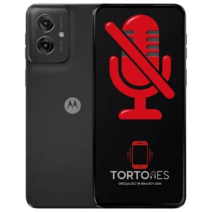 Motorola Moto G55 5G z symbolem mikrofonu - naprawa mikrofonu