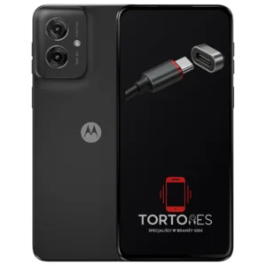 Motorola Moto G55 5G z ilustracją złącza ładowania - naprawa złącza ładowania