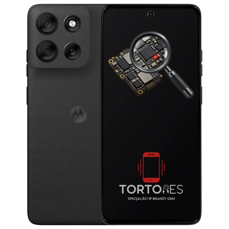 Motorola Moto G56 5G z symbolem diagnostyki - diagnoza telefonu