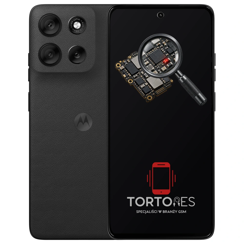 Motorola Moto G56 5G z symbolem diagnostyki - diagnoza telefonu