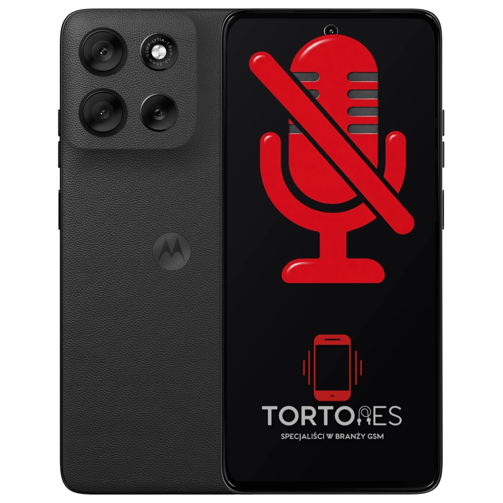 Motorola Moto G56 5G z symbolem mikrofonu - naprawa mikrofonu