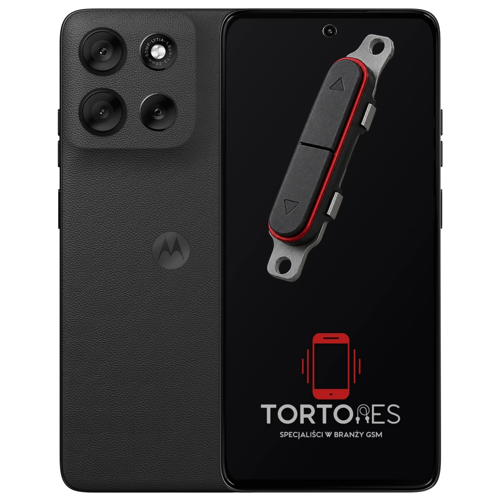 Motorola Moto G56 5G z symbolem przycisków - naprawa przycisków włączania i głośności