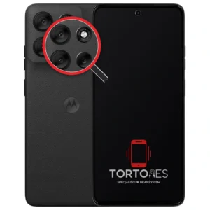 Motorola Moto G56 5G z lupą na tylnych aparatach - wymiana tylnej kamery