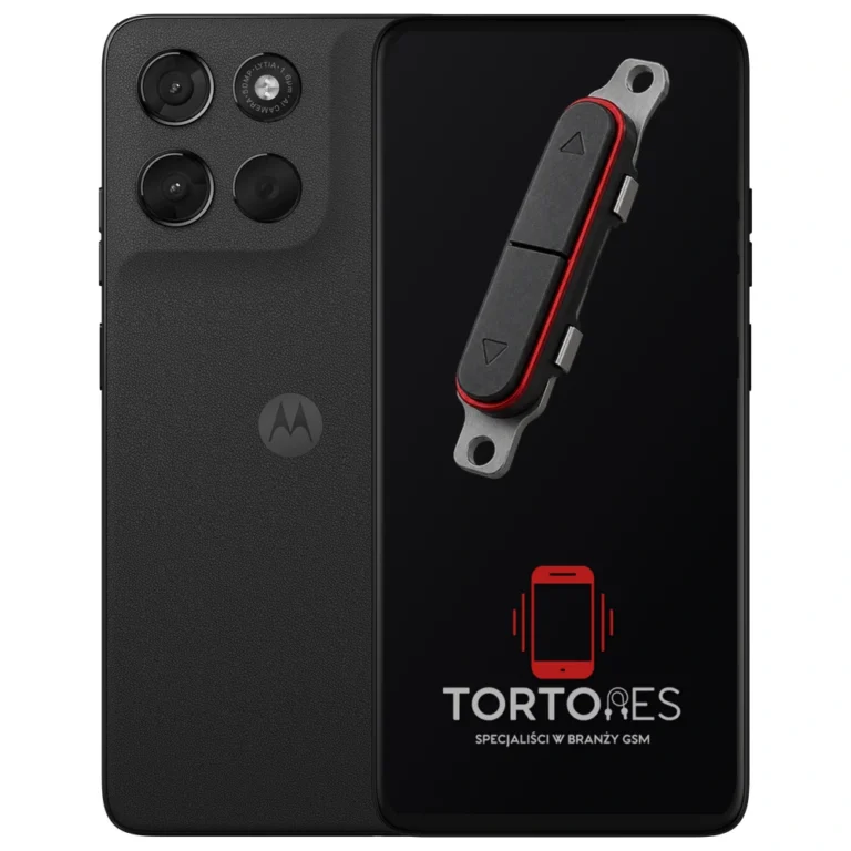 Motorola Moto G57 Power 5G z symbolem przycisków - naprawa przycisków włączania i głośności