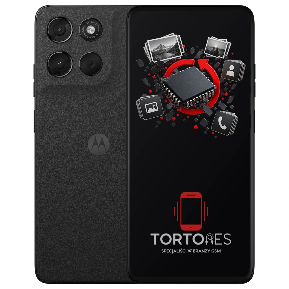 Motorola Moto G57 Power 5G z ilustracją odzyskiwania danych - odzyskiwanie danych