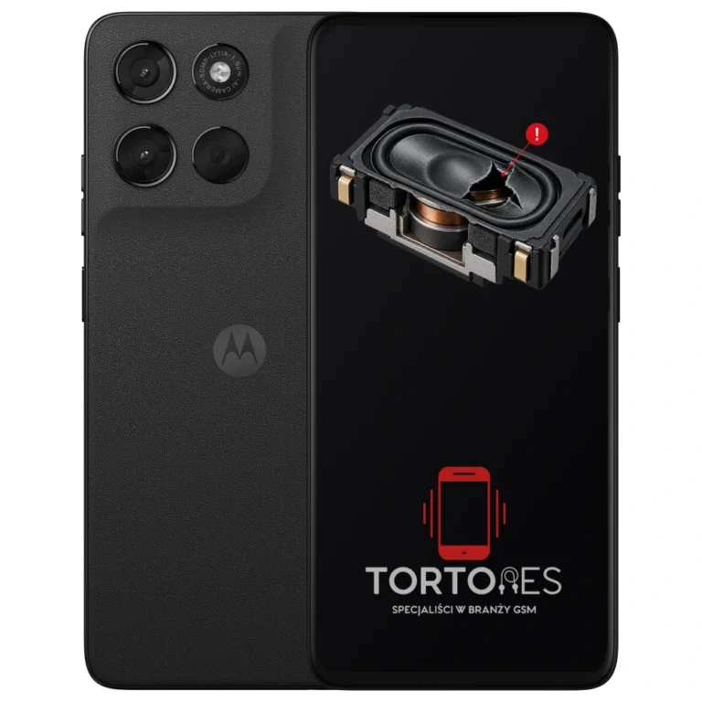 Motorola Moto G57 Power 5G z symbolem głośnika multimedialnego - wymiana głośnika multimedialnego