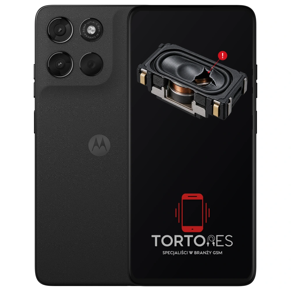 Motorola Moto G57 Power 5G z symbolem głośnika multimedialnego - wymiana głośnika multimedialnego
